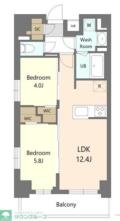S-RESIDENCE東浦和aguaの物件間取画像